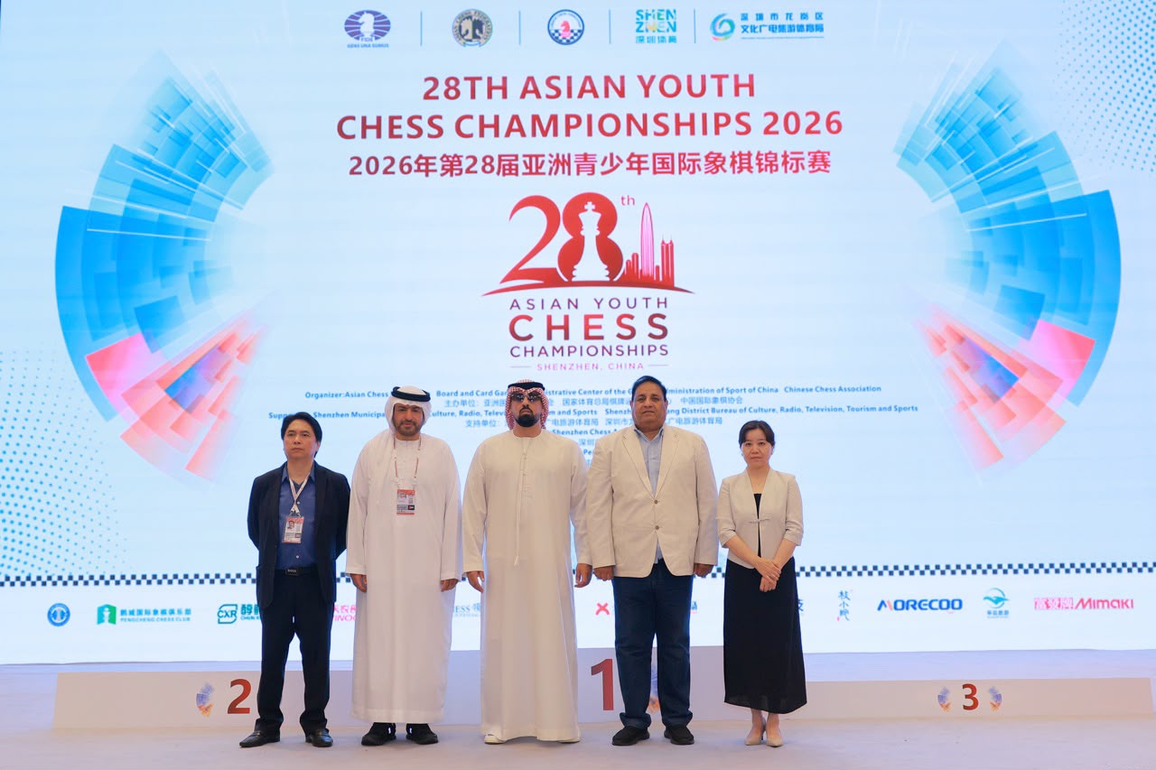 Federation representatives at the 28th Asian Youth Chess Championships